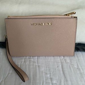 New Michael Kors Jet Set Double Travel Zip